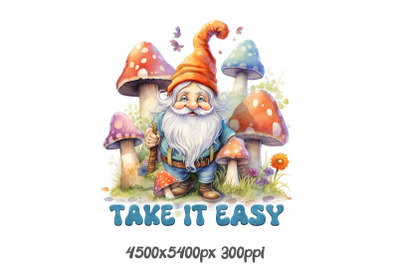 Take It Easy with Meditative Gnome