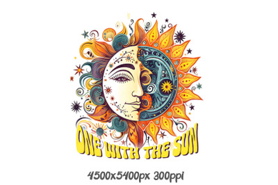 One with the Sun Celestial Design