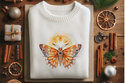 Majestic Sunflower Butterfly