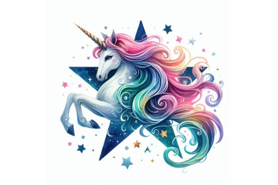 A bundle of Star magic unicorn logo