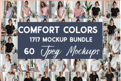 Comfort Colors 1717 Mockup Bundle