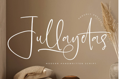 Jullayetas - Modern Handwritten Script