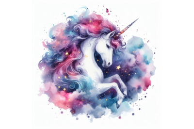 A bundle of 4 Unicorn Nebula Background