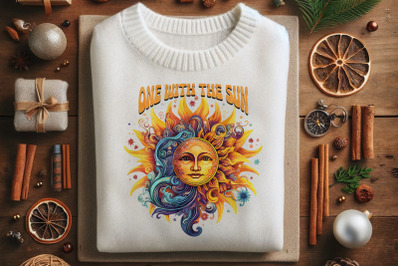 One with the Sun Celestial Design