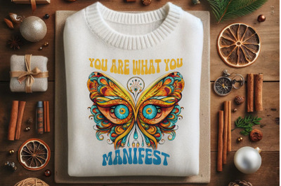 You Are What You Manifest Butterfly