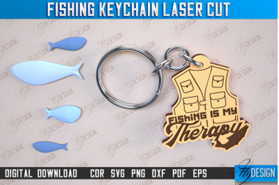 Fishing Keychain | Keychain Inscriptions | Gift for Fisherman | CNC