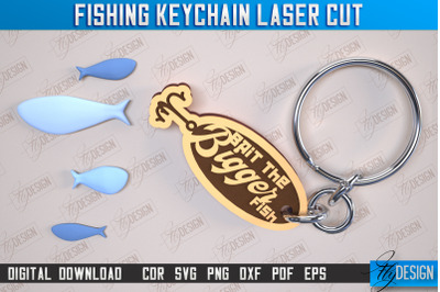 Fishing Keychain | Keychain Inscriptions | Gift for Fisherman | CNC