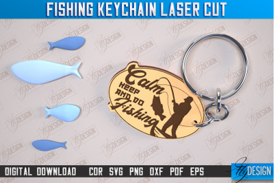 Fishing Keychain | Keychain Inscriptions | Gift for Fisherman | CNC