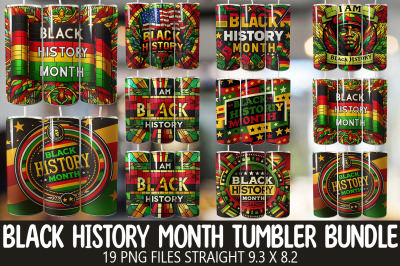 Black History Tumbler Warp Bundle