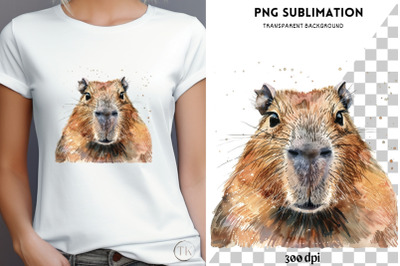 Capybara PNG Digital Download