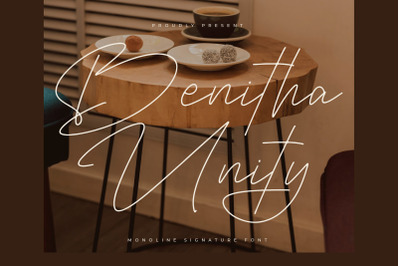 Benitha Unity - Monoline Signature Script