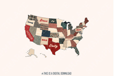 Retro America USA Map PNG&2C; God Says You Are Bible Verse Design&2C; 4th of July&2C; USA Flag&2C; American Girl&2C; American 1776 Digital Download