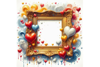 4 Valentines frame