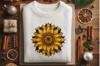 Eternal Sunflower Brilliance