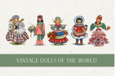 Vintage Dolls from Around the World IIII