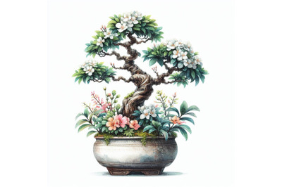 A bundle of eautiful bonsai tree