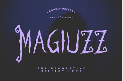 Magiuzz Decorative Display Font
