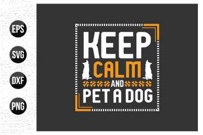 Dog typographic t shirt design vector - dog lover t shirt design.