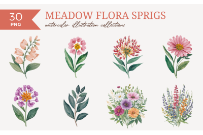 Meadow Flora Sprigs