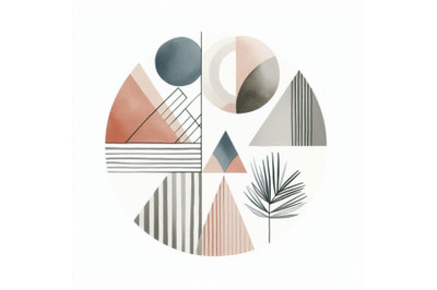 A bundle of Minimalist Scandinavian Abstract