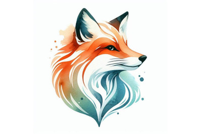 A bundle of Fox head logo minimal modern ic