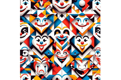 A bundle of smiling clown