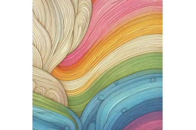 Rainbow Wood Background. A wood background made with the colours of th