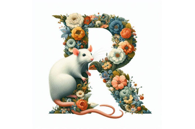 A bundle of alphabet R with Rat