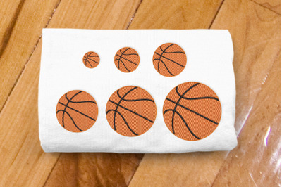 Mini Textured Basketball | Embroidery