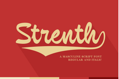 Strenth - Masculine Script