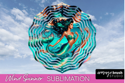 Mermaid Wind Spinner - Summer Spinner Sublimation