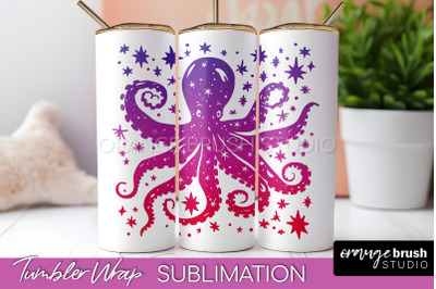 Celestial Tumbler Wrap, Boho Sublimation, Mystical Tumbler