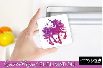 Boho Mystical Magnet Sublimation - Celestial Fridge Magnet