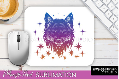 Celestial Mouse Pad PNG, Boho Mystical Mousepad Sublimation