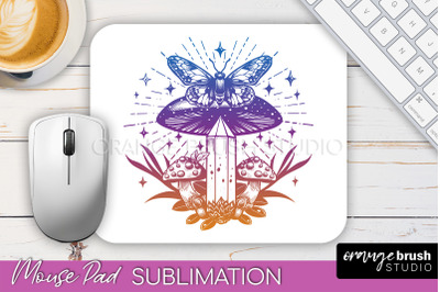 Celestial Mouse Pad PNG, Boho Mystical Mousepad Sublimation