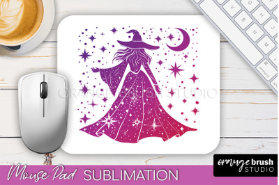 Celestial Mouse Pad PNG, Boho Mystical Mousepad Sublimation