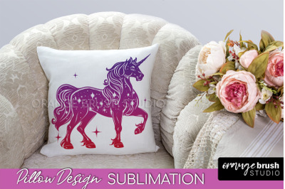 Boho Mystical Pillow Cover, Celestial Pillow Sublimation