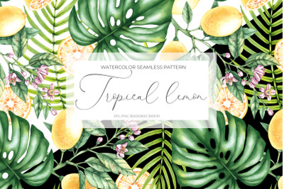 Tropical lemon Pattern