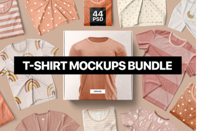 T-Shirt Mockups Bundle