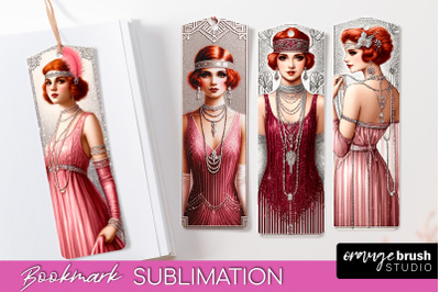 Vintage Bookmark Sublimation - Scrapbook Bookmarks 4 PNG