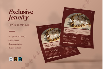 Exclusive Jewelry - Flyer Template