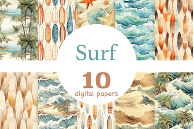 Surf Papers | Beach Pattern