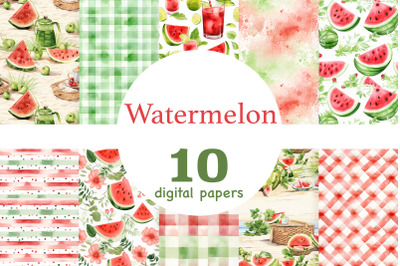 Watermelon Papers | Summer Pattern Bundle