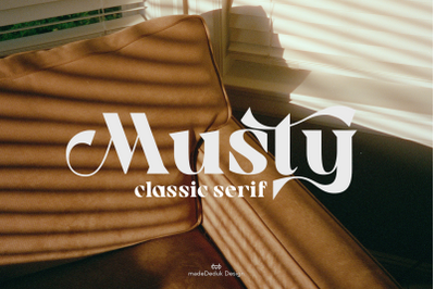 Musty Classic Font