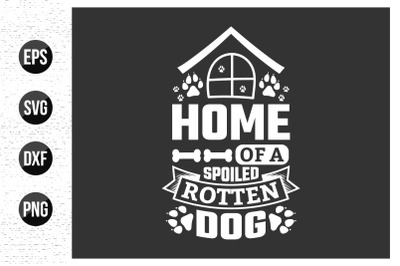 Dog typographic t shirt design vector graphic. Animals quotes design v