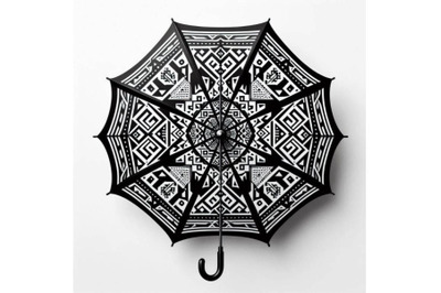 Black umbrella