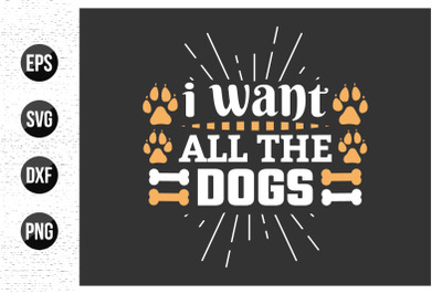 Dog typographic t shirt design vector graphic. Animals quotes design v