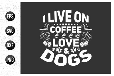 Dog typographic t shirt design vector graphic. Animals quotes design v