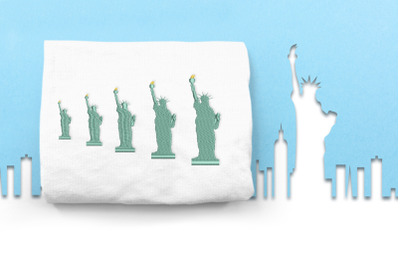 Mini Statue of Liberty | Embroidery