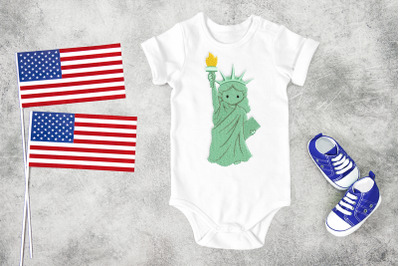 Baby Liberty | Embroidery